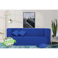 Little Smile luxurious Sofa Cum Bed – Jute Fabric with Washable Cover