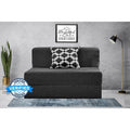 Little Smile luxurious Sofa Cum Bed – Jute Fabric with Washable Cover